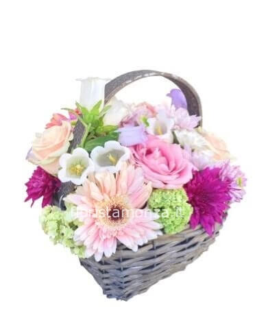 Cestino di fiori